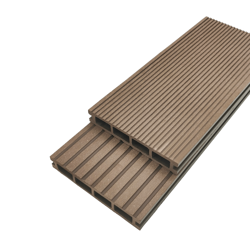 Outdoor plastic wood flooring 14624