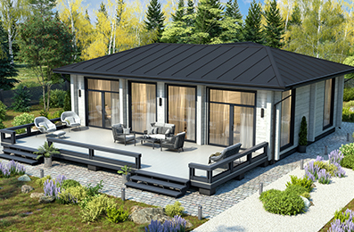 How does Outdoor Embossed Flooring balance beauty, practicality and durability?